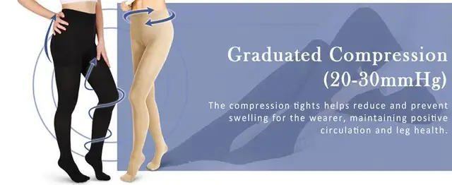 Maternity Compression Stockings Pantyhose 20-30mmhg For Women Circulation Varicose  Veins Pantyhose Compression Pants Brace - Braces & Supports - AliExpress