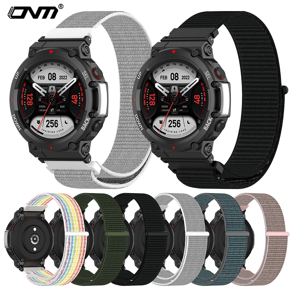 Amazfit T Rex Pro Correa De Nylon Suave Reloj Inteligente Ajustable  Deportes Pulsera Para xiaomi Huami , Para Los Hombres Al Aire Libre