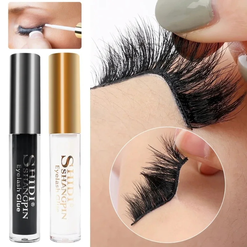 

Clear Black Eyelash Glue Waterproof Fake Eyelash Extension Glue Self Adhesive Professional False Lash Multi-purpose Makeup Glue