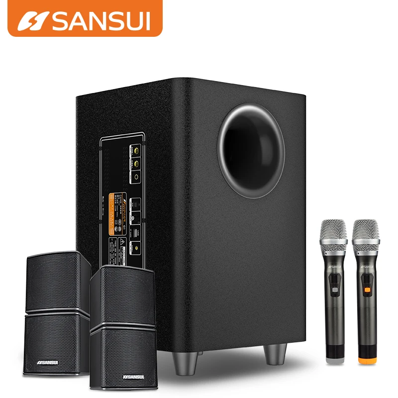 Sansui Q3 2.1 Home Theater Dj Speaker Box Wireless Home Theater System