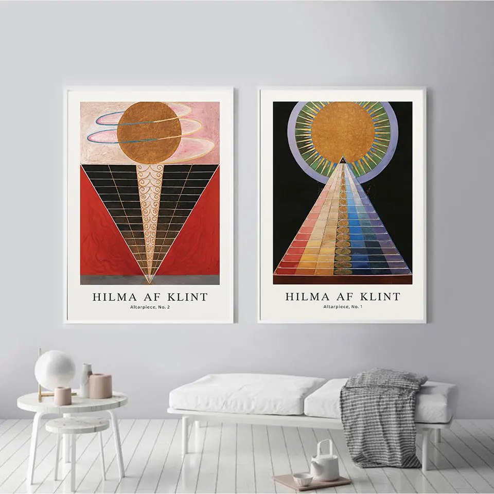 

Abstract Altarpiece Color Posters Modern Geometric Nordic Wall Art Canvas Painting Prints Pictures for Living Room Home Decor