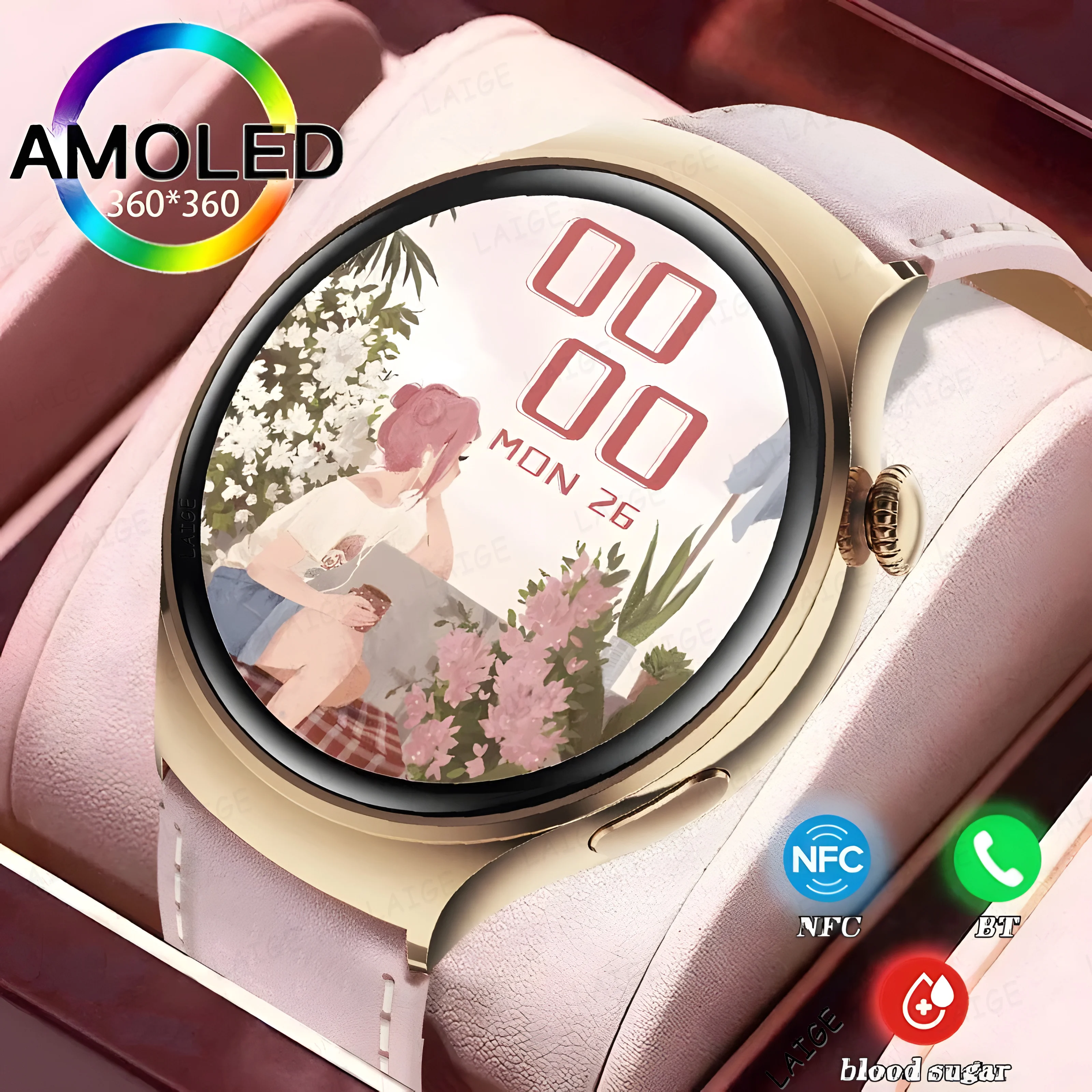 Новинка 2024, умные мини-часы Huawei GT4, женские часы 4 Pro с HD экраном AMOLED, Bluetooth, звонки, стандартные умные часы с измерением пульса, уровня сахара в крови Новинка 2024, умные мини-часы Huawei GT4, женские часы 4 Pro с HD экраном AMOLED, Bluetooth, звонки, стандартные умные часы с измерением пульса, уровня сахара в крови