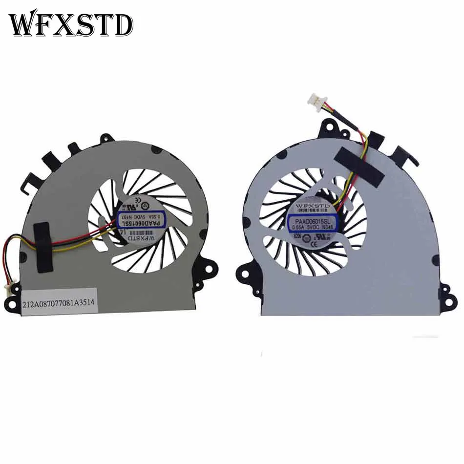 

New CPU GPU Cooling Fan For MSI GS70 GS72 MS-1771 UX7 7G-700 Laptop 3-PIN Cooler Radiators Cooling Fan