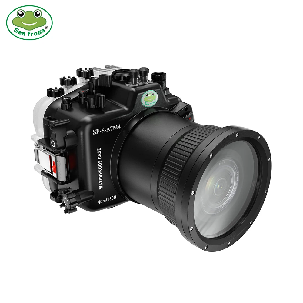 Seafrogs 2022 스쿠버 다이빙 카메라 케이스 커버,  A7 마크 IV 수중 방수 카메라 하우징, 신상