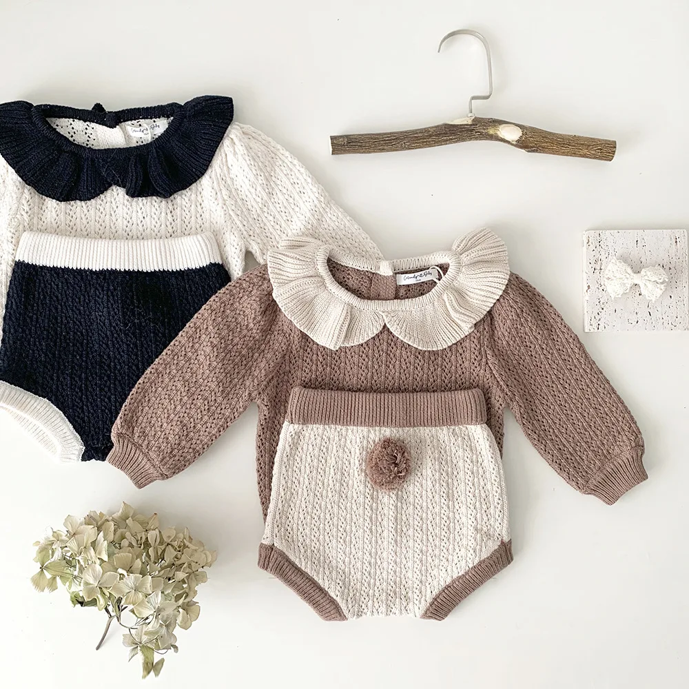 Milance-Baby Girls' esvaziada conjunto de roupas, camisolas