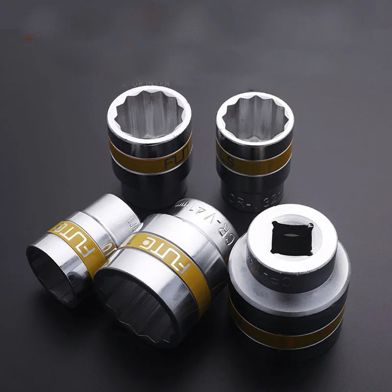 Description Picture 2 of item1Pcs 3/4" Drive Heavy Torx Sockets Head CR-V Alloy Metric 12 Piont Impact Socket Thickening Adopter Air Sockets Car Wrench Tools