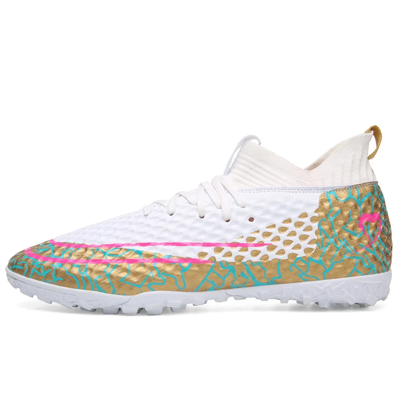 Uomo Bambini Ragazzi TF Calcio Erba artificiale Antiscivolo Calcio giovanile AG Scarpe da allenamento sportive_voghion.com