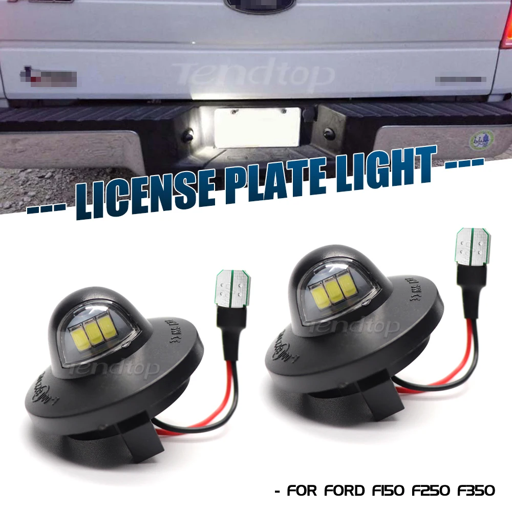 

2 шт., задний номерной знак для Ford F150 Ranger Lincoln