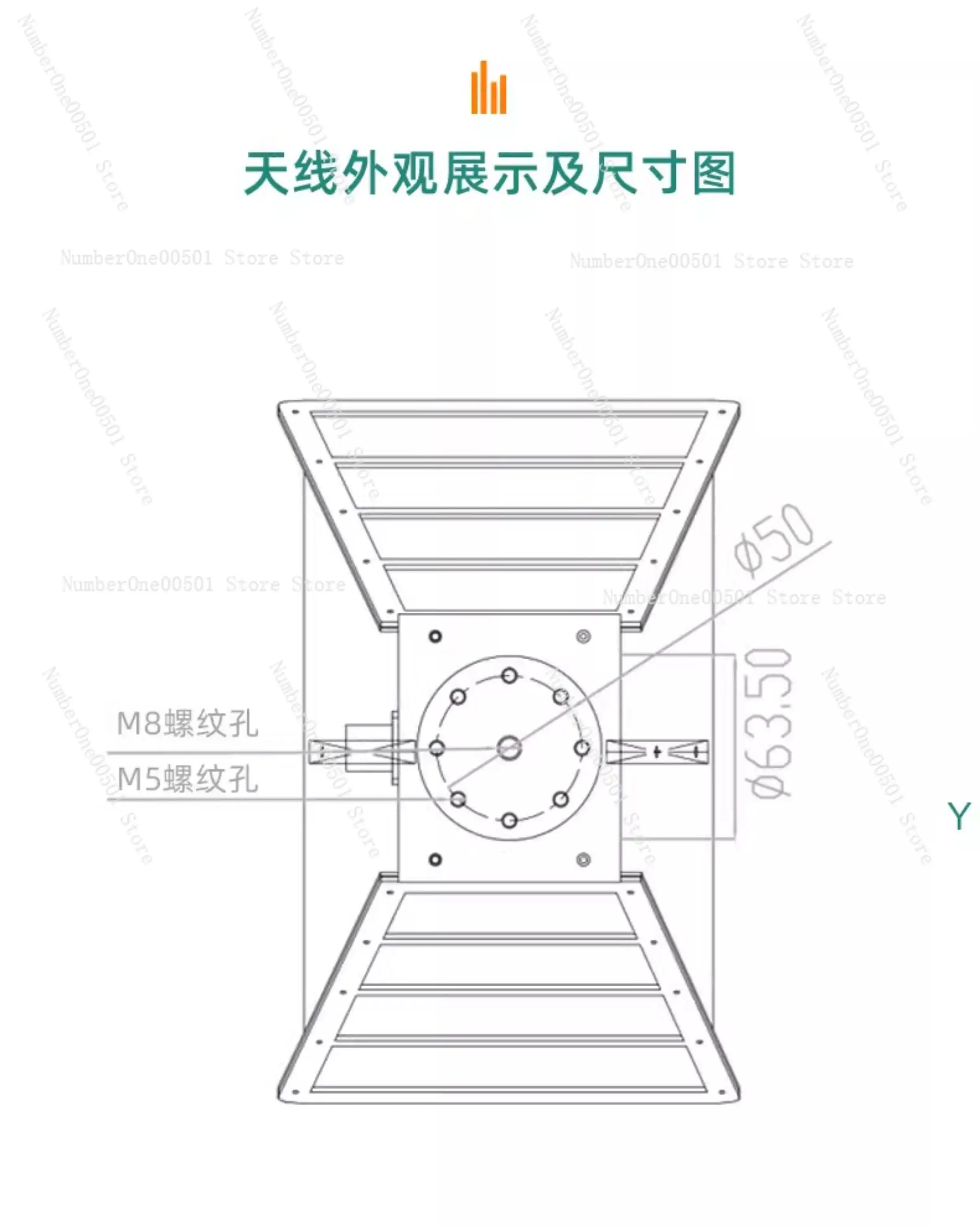 더블 리지 혼 안테나 1.4GHz 1.18GHz 6.18GHz 18.40GHz 초광대역 마이크로파 테스트 안테나