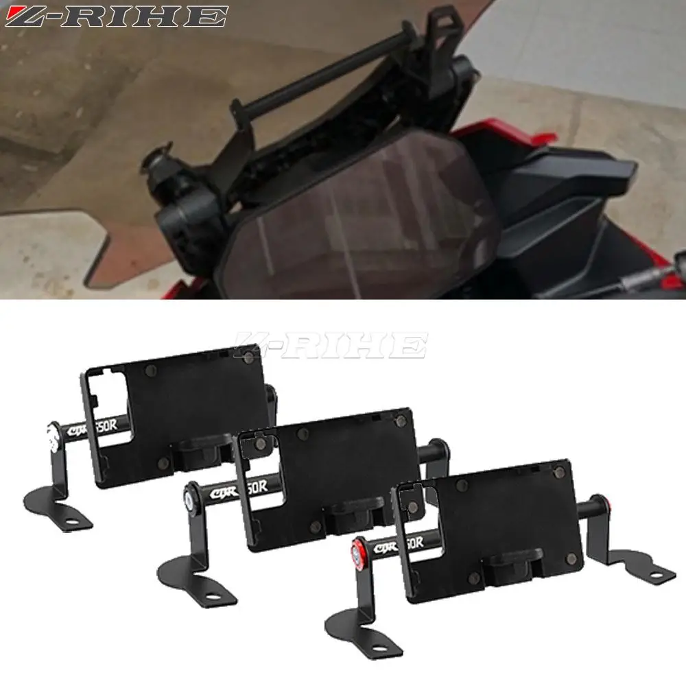 

For HONDA CBR650R CBR 650R CBR650 R 2019-2023 2022 2021 Motorcycle GPS/Smart Phone Navigation GPS Plate Bracket Adapt Holder