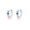 Boucles d'oreilles circulaires pour femmes, Vintage, Punk, rondes, baroques, en perles, en acier inoxydable, Clip d'oreille circulaire, bijoux cadeau Mujer