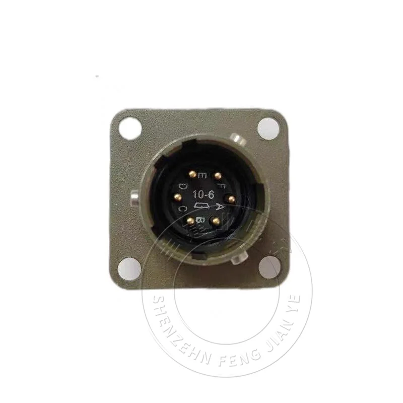 1-5PCS PT06E-10-6S hole plug connector PT02E-10-6P PCB socket
