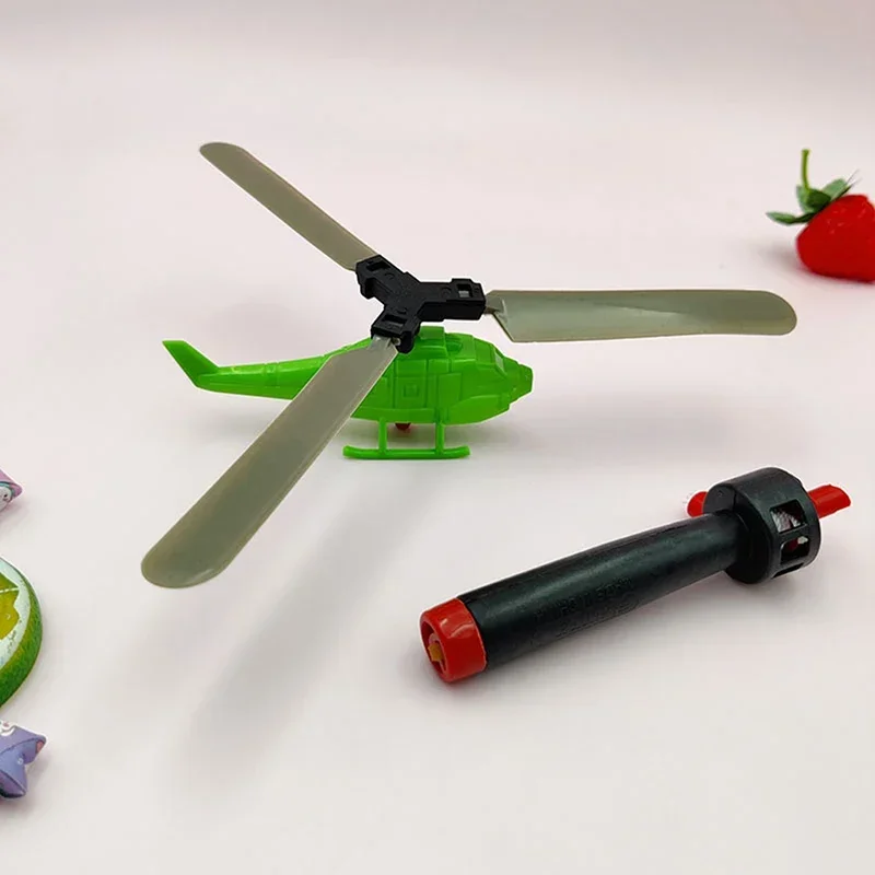 Aviation Model Copter Handle Pull Line Helicopter Plane Outdoor Toys for Kids Playing Drone Drawstring Plane Children's Day Gift 4 Aviation Model Copter Handle Pull Line Helicopter Plane Outdoor Toys for Kids Playing Drone Drawstring Plane Children's Day Gift - Image 4