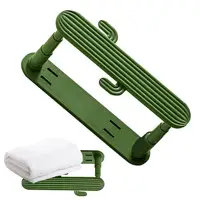 Retractable Hanger Organizer Cactus Shape Clothes Hanger Organizer Extendable Hanger Stacker For Closet Organization Fits All 1