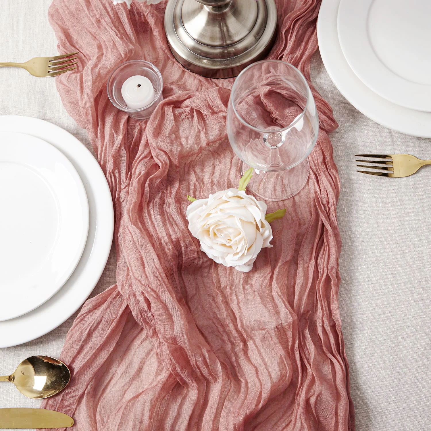 Semi-Sheer Gauze Table Runner, Cheesecloth, Wedding Table Path, Tulle Layout, Event Designing Kitchen Dining Decor   5