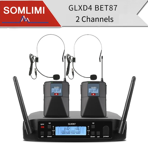 전문가가 추천하는 최상의 무선 마이크: SOMLIMI 전문 무선 마이크, GLD BET87