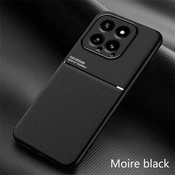 Rugged Non-Slip Phone Case with Car Magnetic Holder for Xiaomi 12T Pro (Black)