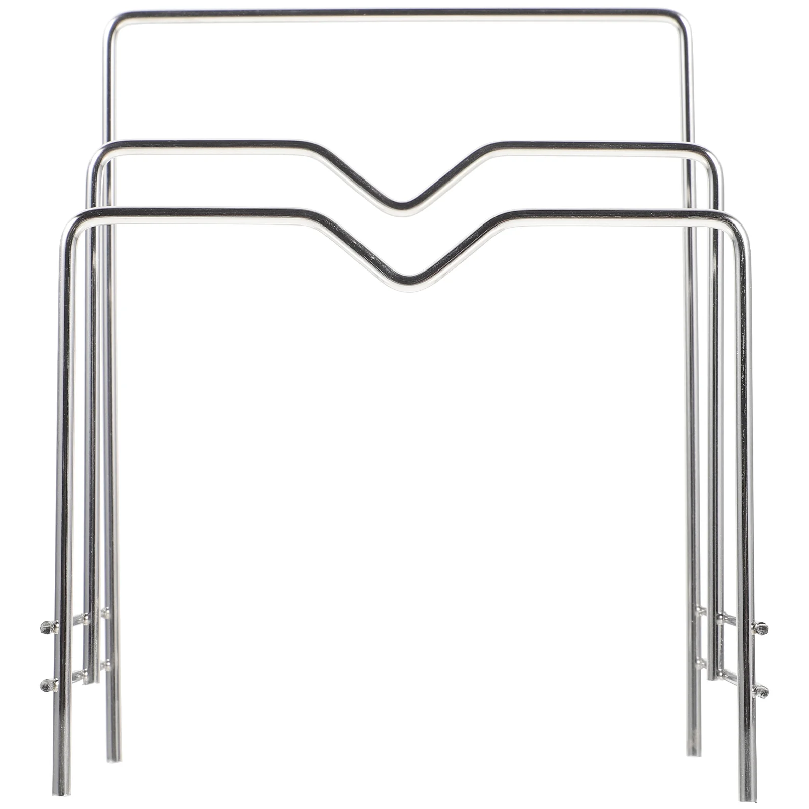 

Layers Cutting Board Holder Rack Multifunctional Stainless Steel Pot Lid Rack Holder Organizer Cutting Board Rack Pantry Rack