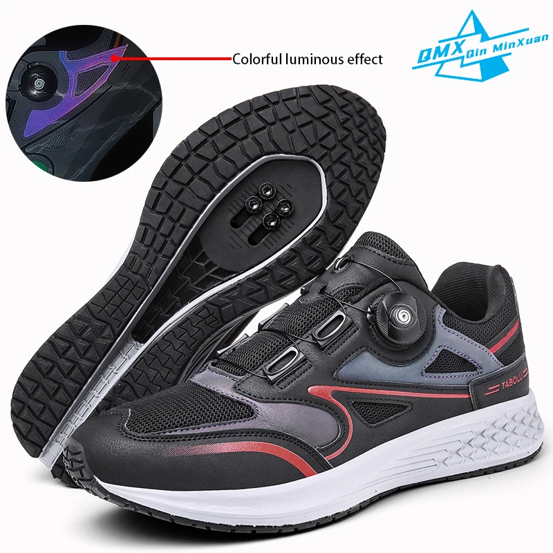 Mtb Cycling Shoes Men Flat Bottom Dirt Bike Race Mountain Footwear Bicycle Indoor Cleats Lock Cleat Trekking Cycling Sneake cycling shoes