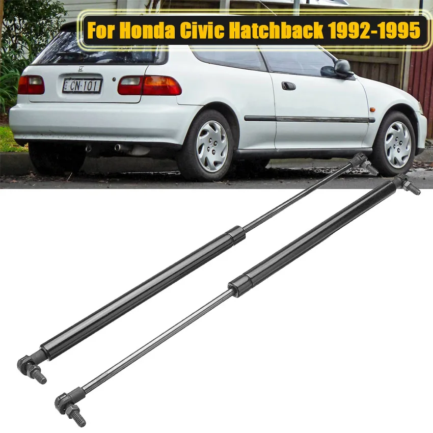 

2PCS For Honda Civic Hatchback 1992-1995 Gas Struts Bars Rear Tailgate Shock Spring Lift Supports Car Accessories 74820SR3003