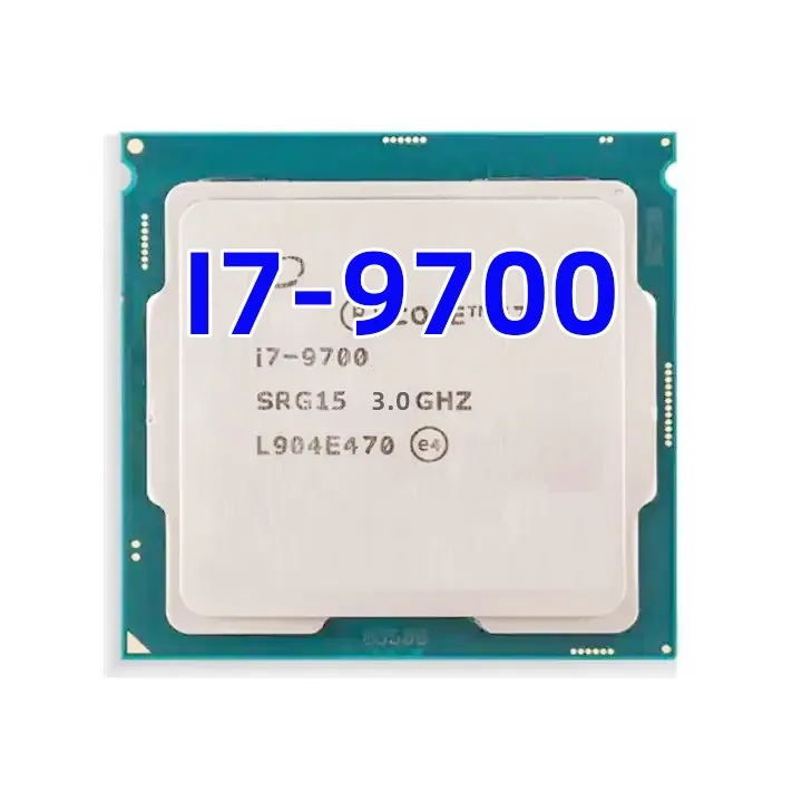 I7-9700 I7 9700 3.0 Ghz Processore Cpu A Otto Core A Otto Thread 12M 65W 2Mb Lga 1151