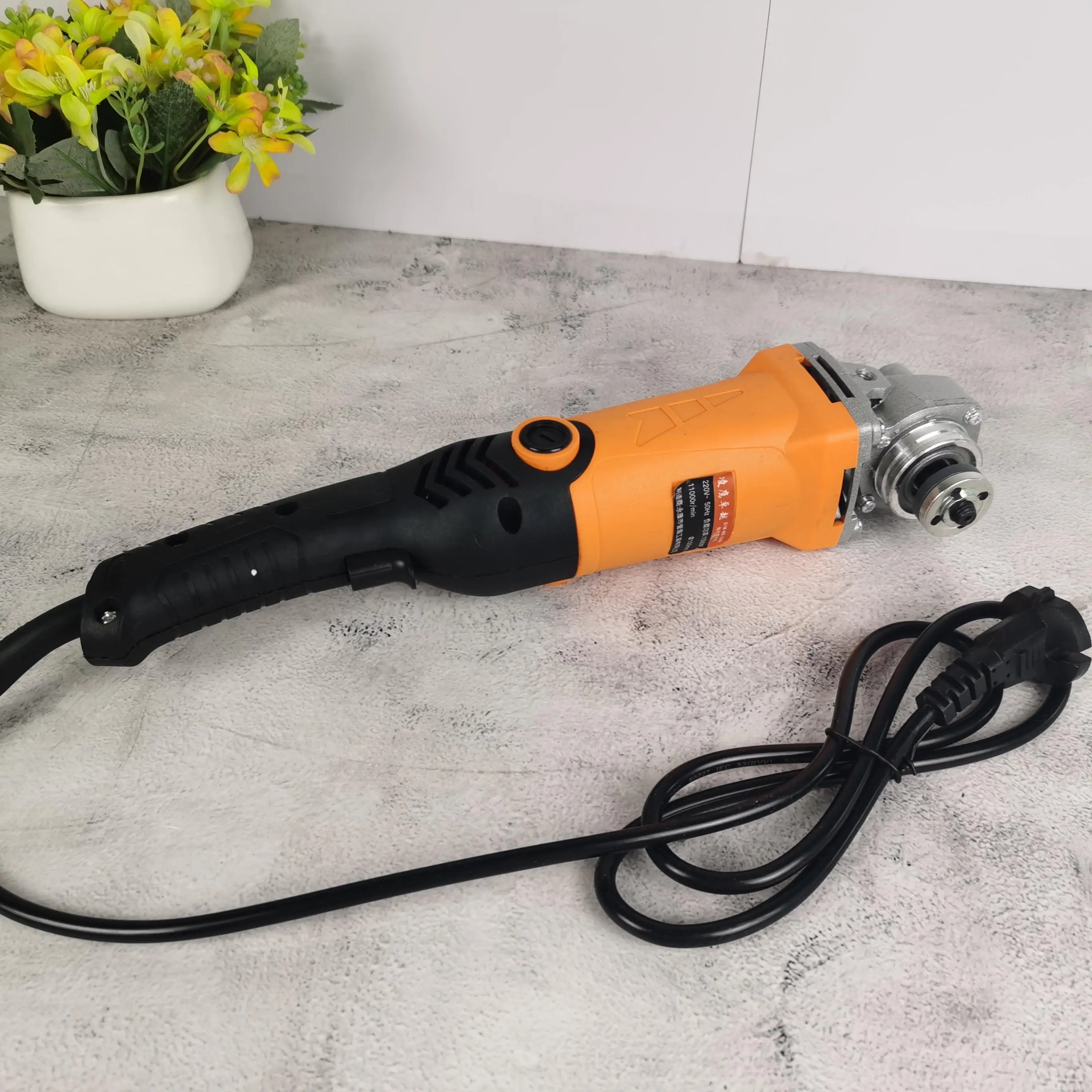 Adjustable Speed Angle Grinder Multi-function Household Polishing Hand Grinder Electric Small For Cutting Grinding and Polishing