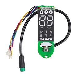 Electric Scooter Dashboard Display Panel Replacement (Green)
