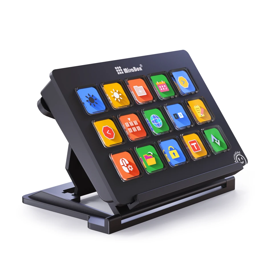 【新品未使用】mirabox streamdock 15キー win/Mac対応 楽天市場】MiraBoxデスクトップ・コントローラー Stream Dock