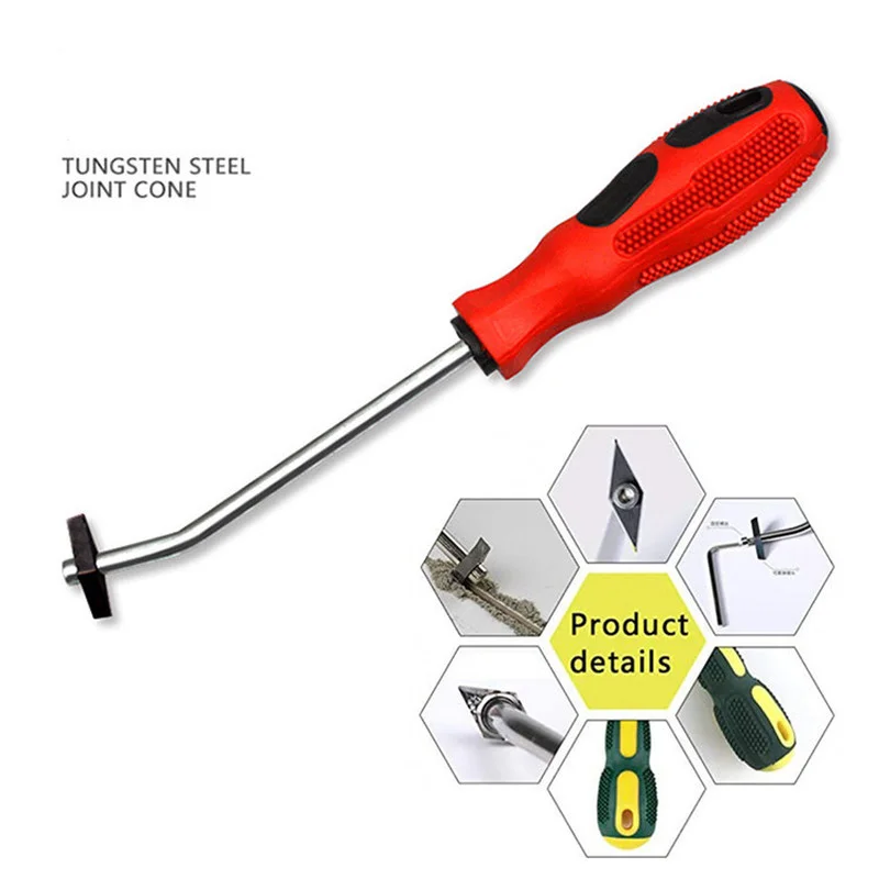 Tile Cutting Tool 1PC Tungsten Steel Joint Cone Tile Gap Cleaner Drill Bit Ceramic Tile Grout Remover for Floor Wall Seam Cement Cleaning Cones