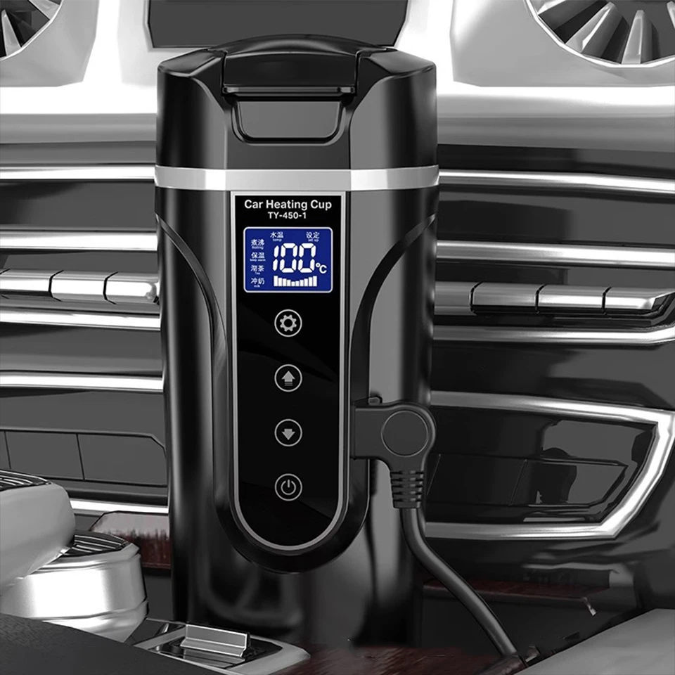 R31 Car Heating Cup 450ml Smart Touch - كوب تسخين...