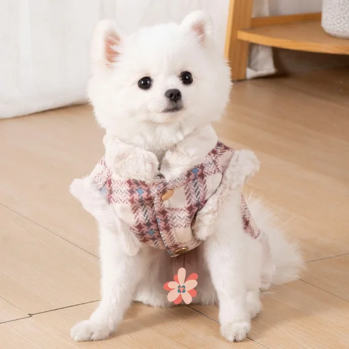 애완견 재킷, 치와와 의류, 따뜻한 개 의류, 코트 의류 조끼, 소형 중형견 XS-2XL 4
