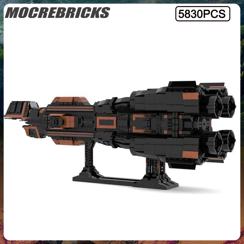 

Space War Series Spacecraft Battlestar MOC Assembling Building Blocks Model DIY Kit Children's Toys Christmas Puzzle Gifts
