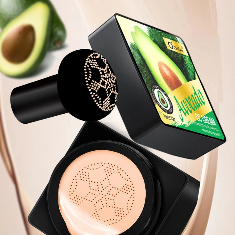 Magic Foundation Mushroom Head Air Cushion CC Cream Waterproof Brighten Foundation Cream Women Face Korean Cosmetics Base Makeup liquid foundation,cc cream,makeup cosmetics,cushion foundation,waterproof foundation,air cushion bb cream,air cushion cream,makeup cream