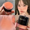 Matte Blush Mushroom Head Lazy Air Cushion Blush Waterproof Lasting Blusher Palette Cheek Contour Natural Cheek Tint Cosmetics 1