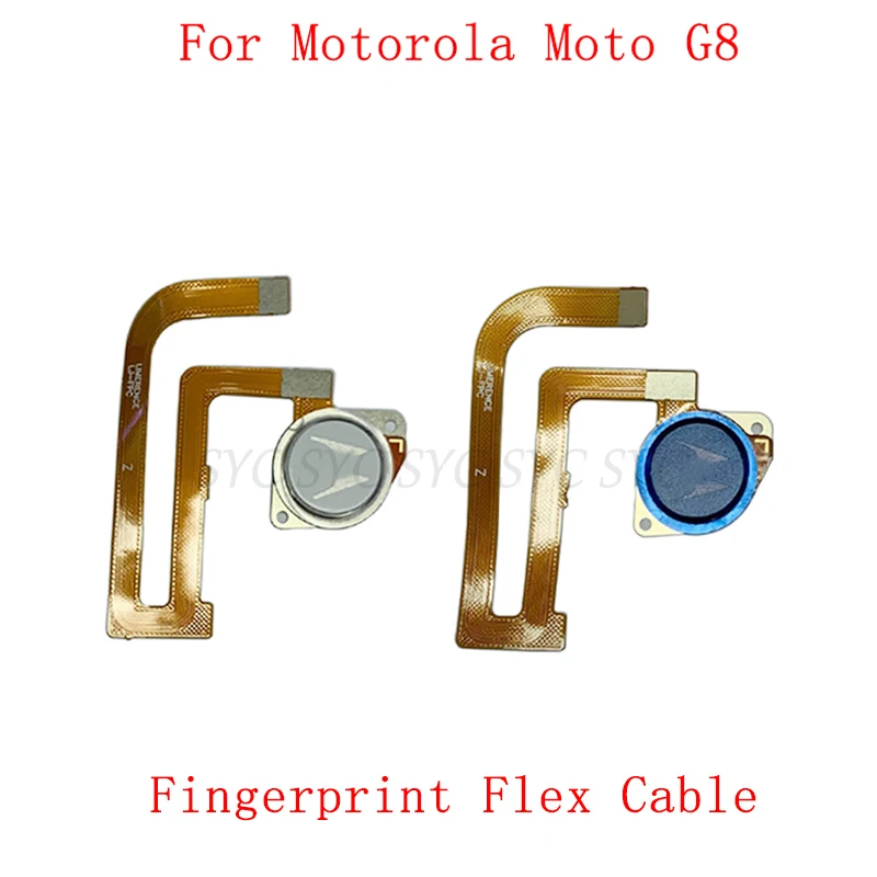 

Оригинальная Кнопка датчика отпечатка пальца гибкий кабель для Motorola Moto G8 сенсорный сканер запасные части
