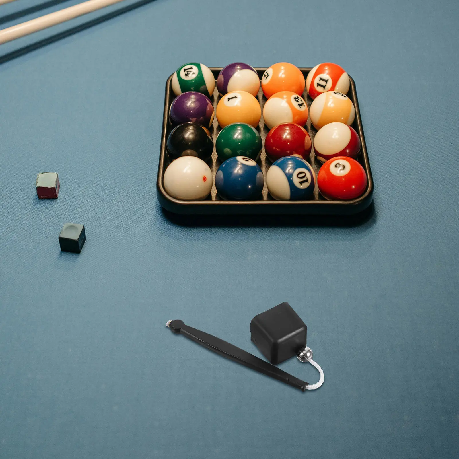 당구 초크 홀더 파우치, 스누커 도구 액세서리용 당구 클립