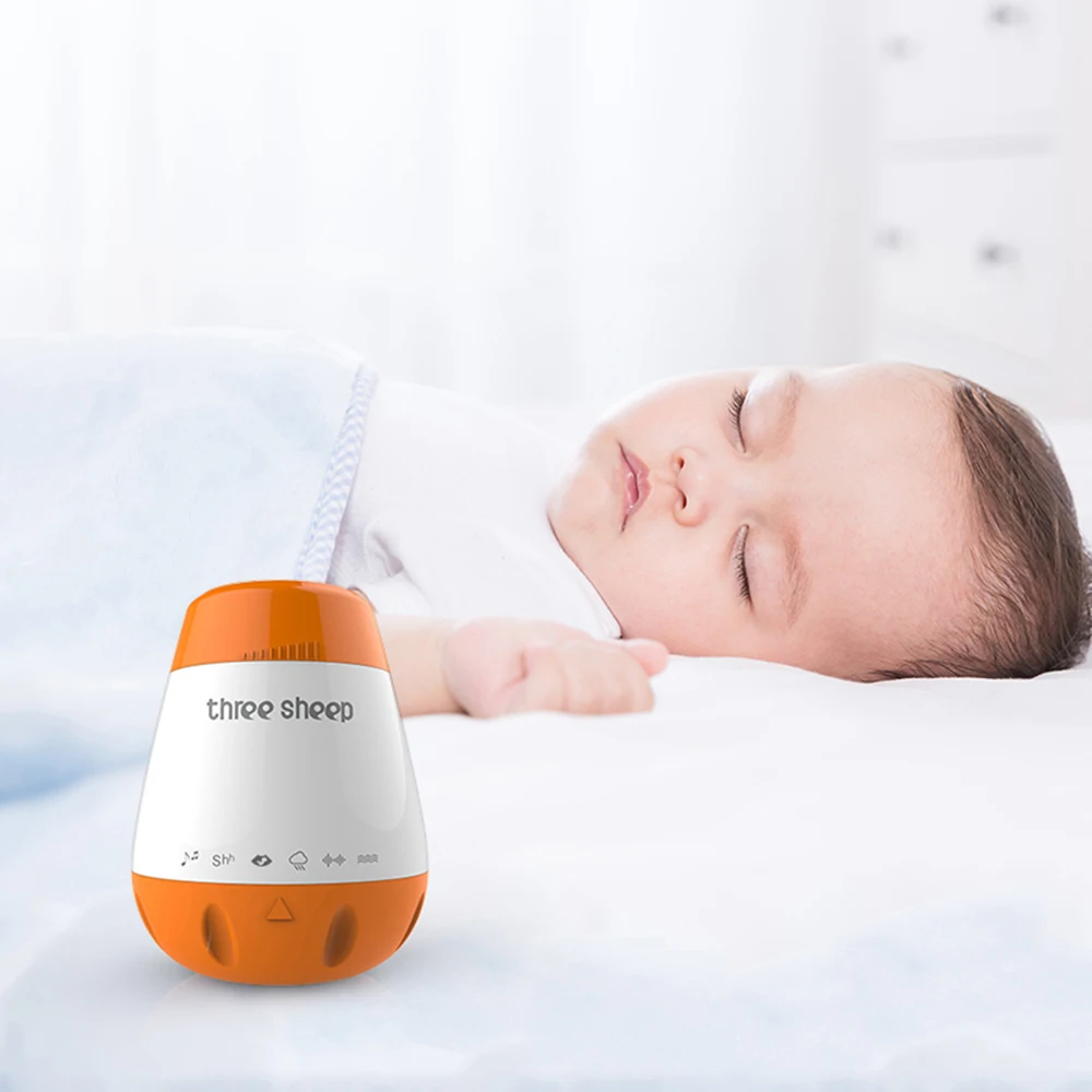 Baby White Noise Machine Smart Music Voice Sensor Infants Bad Sleep Helper Therapy Sound Monitor Generator for Babies Relax Toy Saa972411538e4d88809a3b965cccd1eez