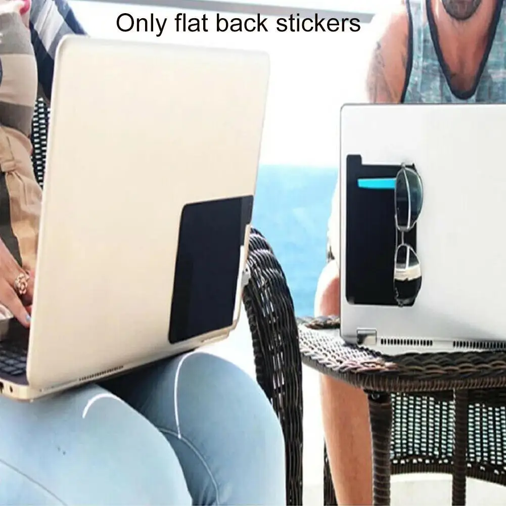 Self Adhesive Laptop Rear Storage Cover Pocket For Mouse Digital thumbnail 5