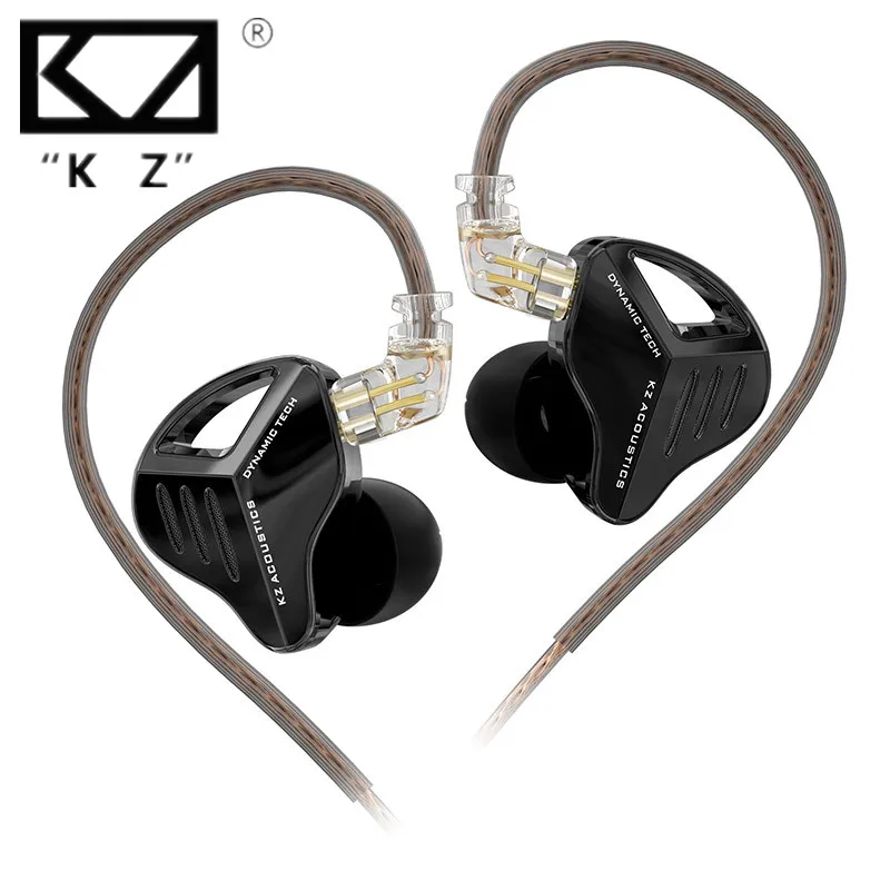 KZ ZVX Pro Earphones Dynamic HIFI Bass Earbuds in Ear Monitor