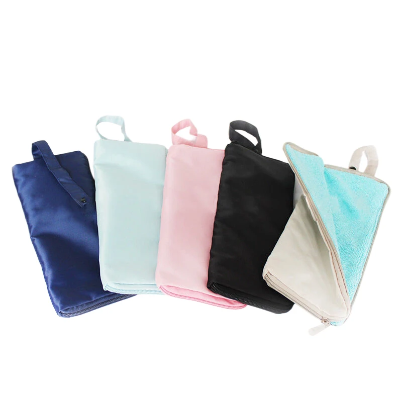 Go Out Waterproof Storage Bag Small Fresh Print Pattern Umbrella Storage Case Clutch Type Absorbent Folding Umbrellas Bags