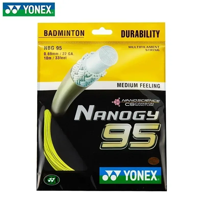 Badminton String Yonex BG95 0.69mm for Medium Feeling