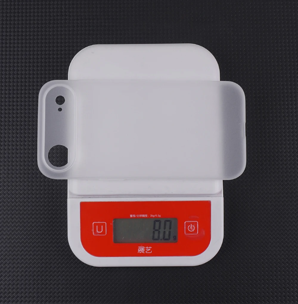 Ultra Thin 0.3mm Translucent Matte Black Hard Case, Slim PP Shell