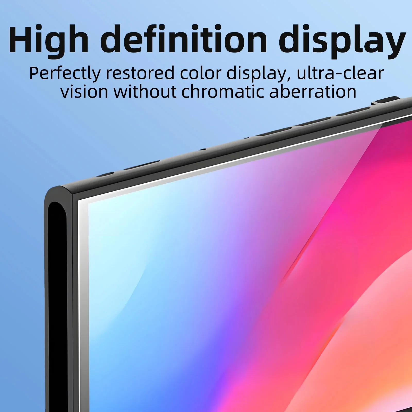 Premium Tempered Glass Screen Protector - Anti-Scratch Protective Film for Nintendo Switch Accessories