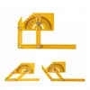 1/2pcs Activity Angle Ruler 180 Degrees Multi-functional Adjustable Protractor Angle Finder Precise Woodworking Measurement Tool 3
