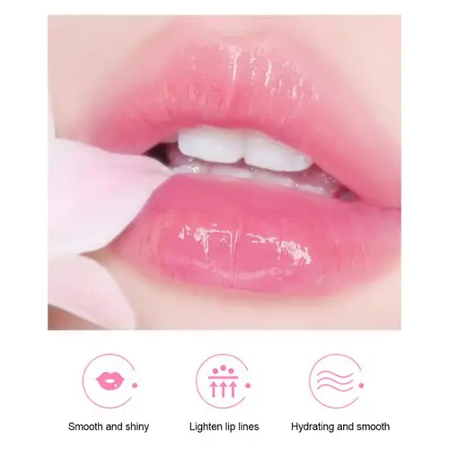 천연 립밤 보습 립스틱 베이스, 귀여운 메이크업, 갈라짐 방지 립 오일, 오리지널 한국 화장품, 스킨 케어 제품, 4 개, 1 개 2