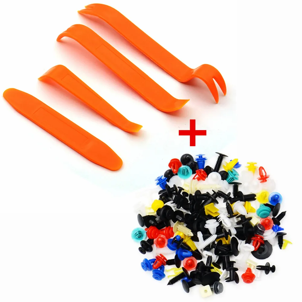 

Car Universal Mixed Auto Fastener Vehicle Auto Bumper Clips Retainer Fastener Rivet Door Panel Fender Liner Fit for All Cars