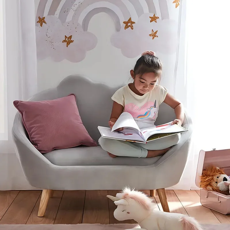Baby Furniture Children's Child Sofa Girl Room Kids Couch Reading Chair Girls Kinder Mini Chairs Toddler Sofas Bed Kid Childrens