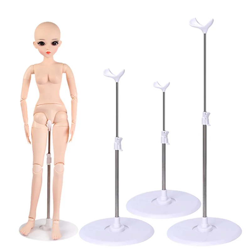 Support for bjd 1/6 1/4 1/3 1/8 Dolls Stand  20 30cm 45  60 cm Doll Support Frame for Display OB24 OB27 Model Holder Accessories 1 6 doll house mini model furniture accessories folding beach recliner table bjd ob24 gsc blyth lol soldier miniatures chairs