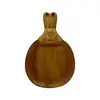 Easter Wooden Serving Tray Bunny Shaped Kitchen Platters Easter Wooden Serving Charcuterie Boards Spring Decorative Snack Cheese 1