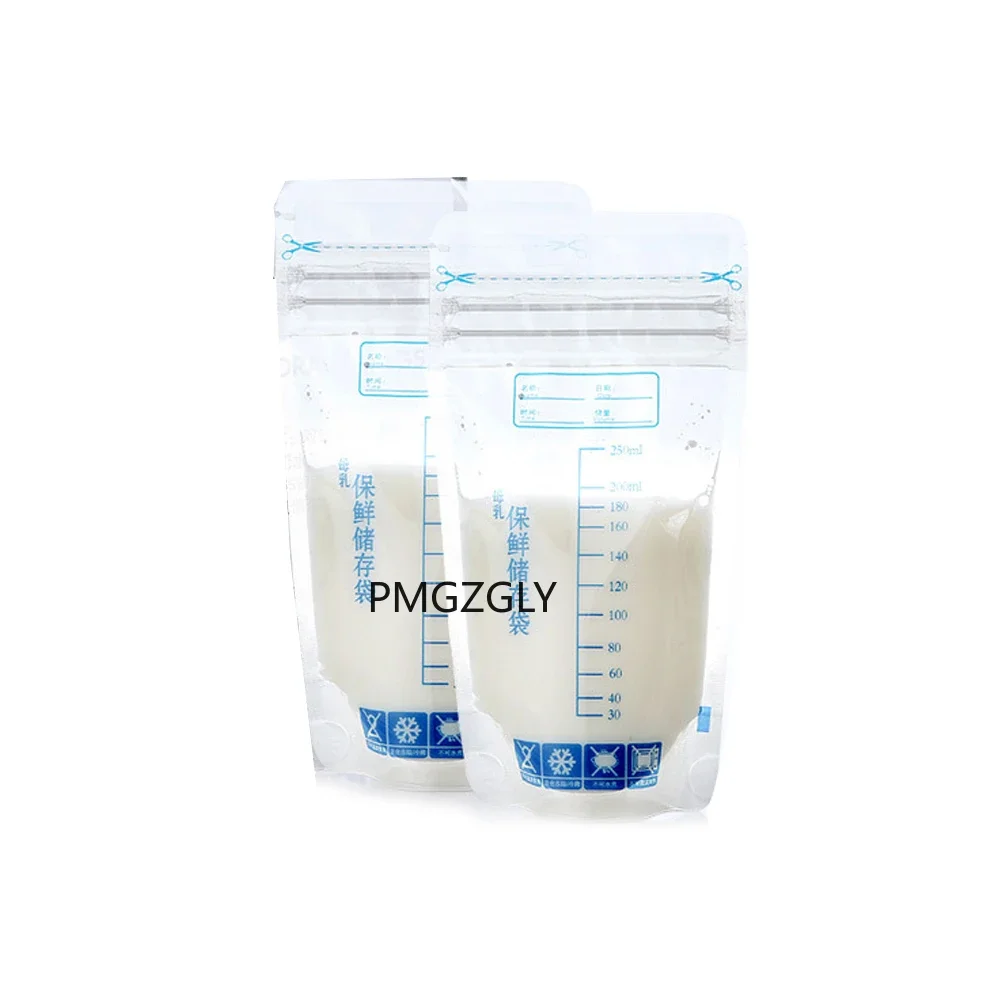 Breast Milk Storage Freezer Bag 30pcs Disposable Labels